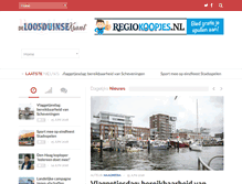 Tablet Screenshot of haagmedia.nl